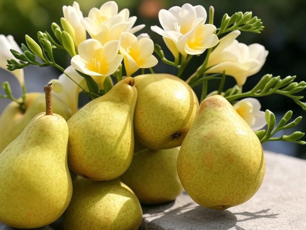 English Pear & Freesia Scented Wax Tarts (60g)