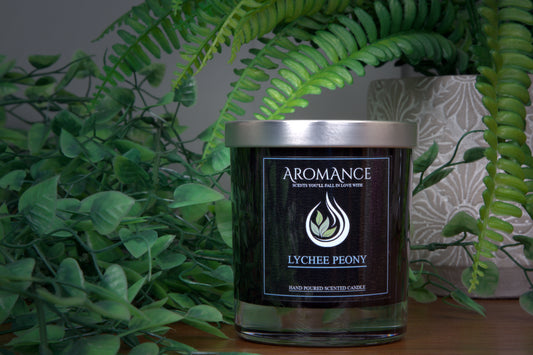 Lychee Peony Scented Candle (30cl)