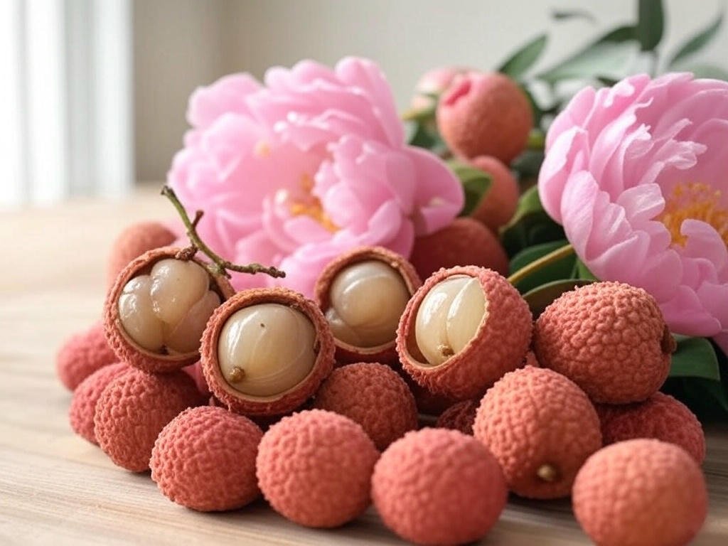 Lychee Peony Scented Candle (30cl)