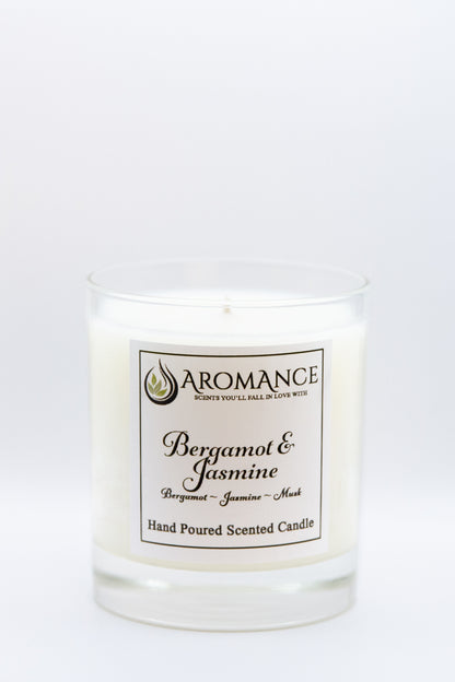 Bergamot & Jasmine Scented Candle (30cl)