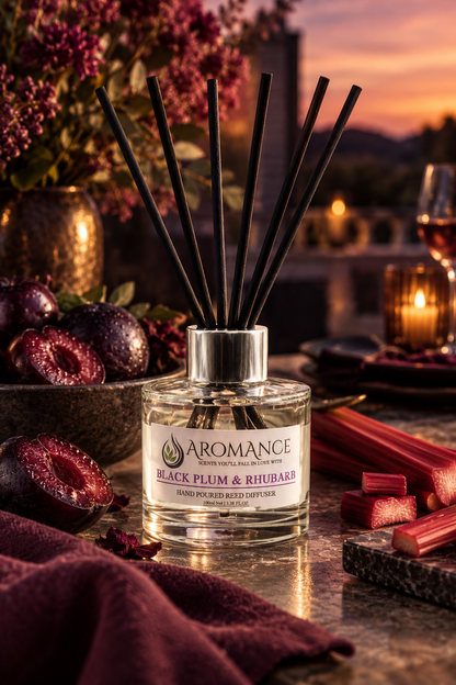 Black Plum & Rhubarb Home Diffuser (100ml)