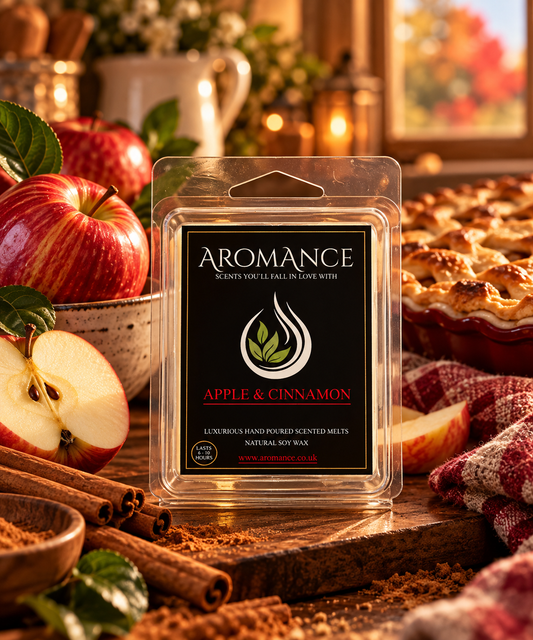 Apple & Cinnamon Scented Wax Tarts (60g)