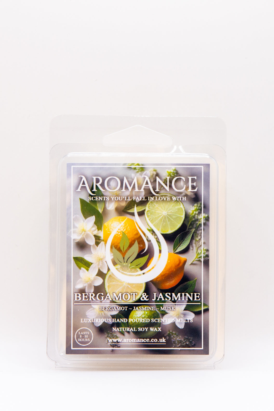 Bergamot & Jasmine Scented Wax Tarts (60g)