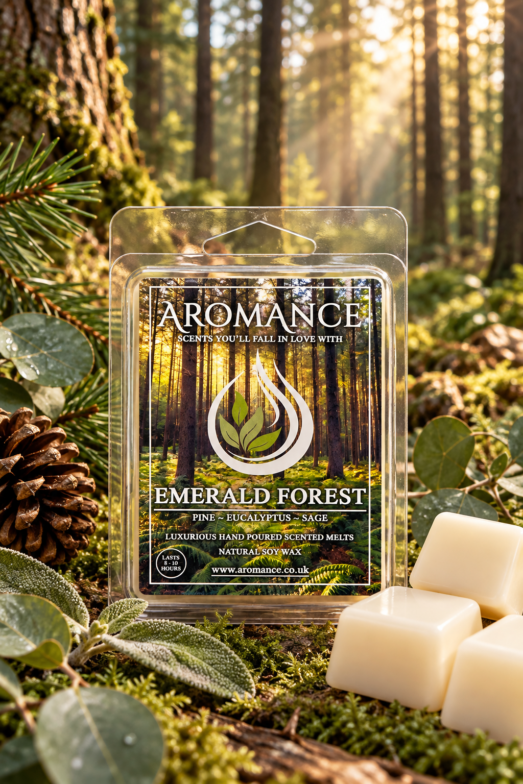 Emerald Forest Wax Tarts (60g)
