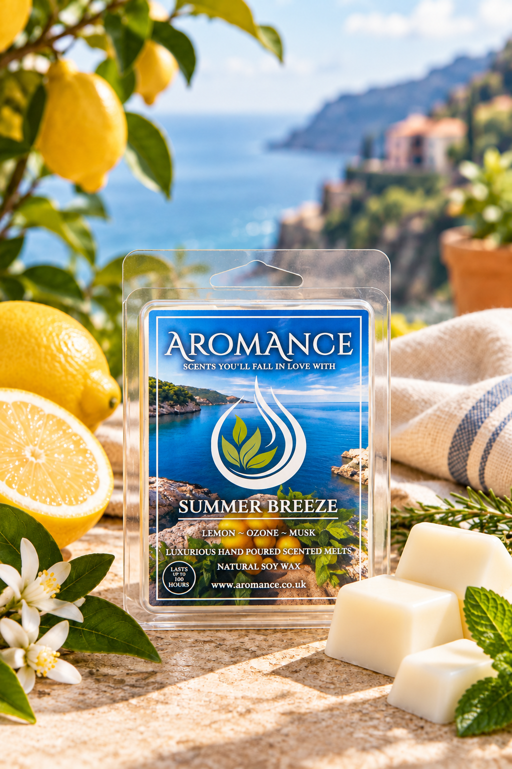 Summer Breeze Scented Wax Tarts (60g)