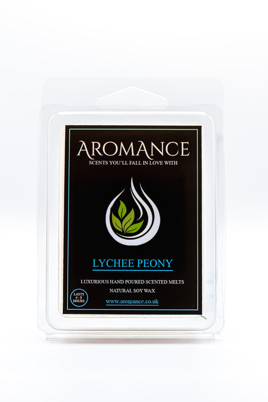 Lychee Peony Scented Wax Tarts (60g)