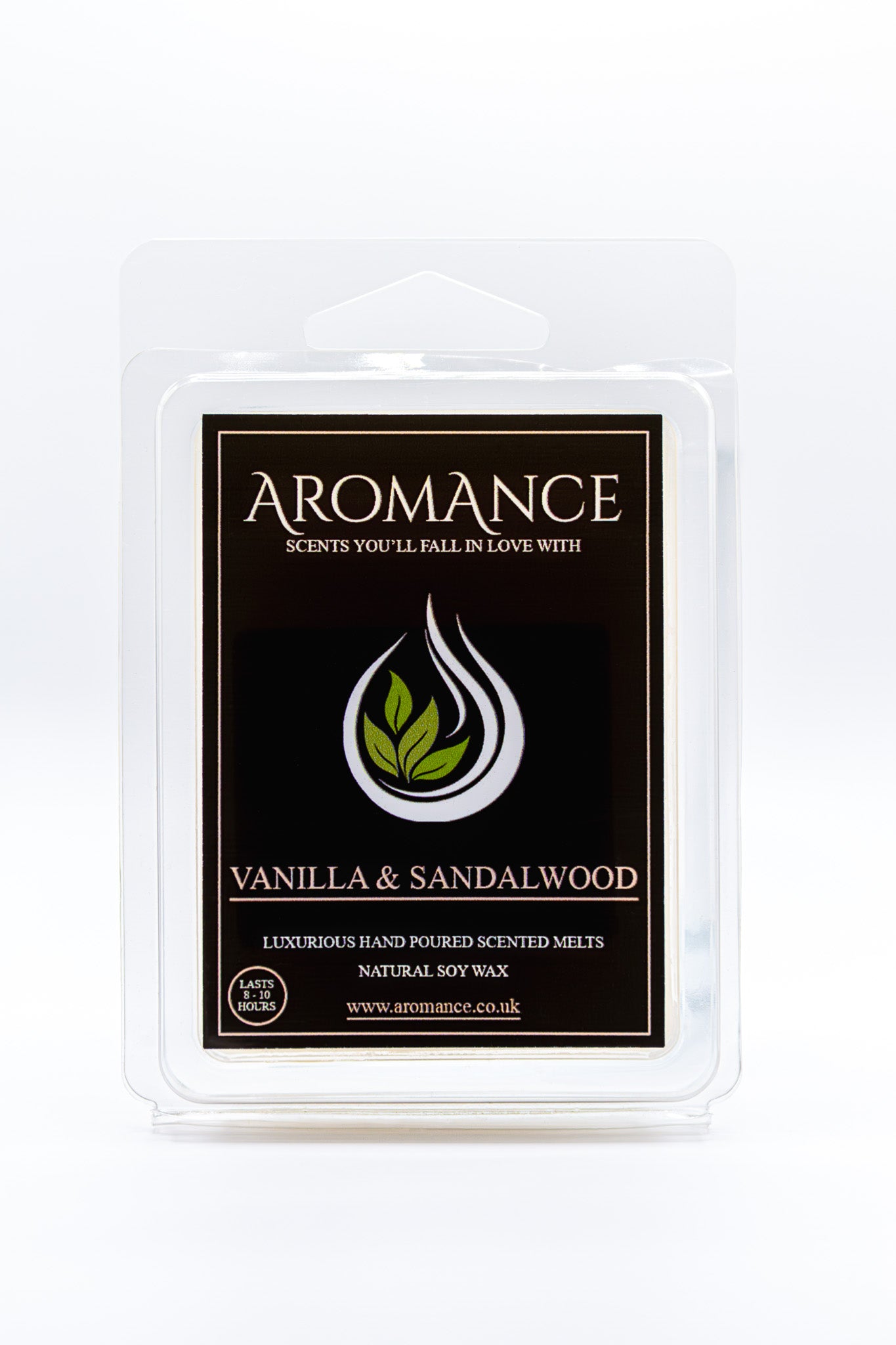 Vanilla & Sandalwood Scented Wax Tarts (60g)